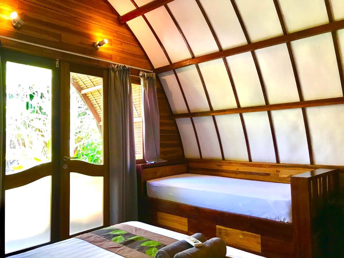 Cotton Tree Cottages Gili Trawangan Eksteriør billede